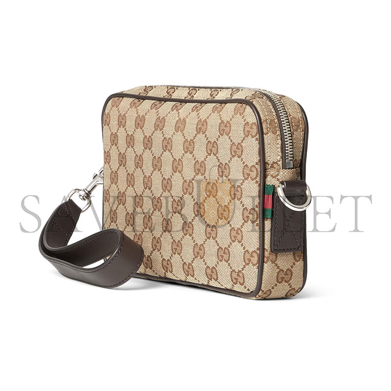 GUCCI GG CANVAS SMALL CROSSBODY BAG 834802 (23*15*5cm)